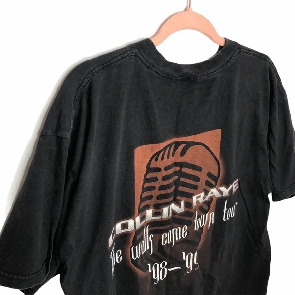 90s Vintage Collin Raye Country Music Concert Tour T Shirt - Picture 5 of 8